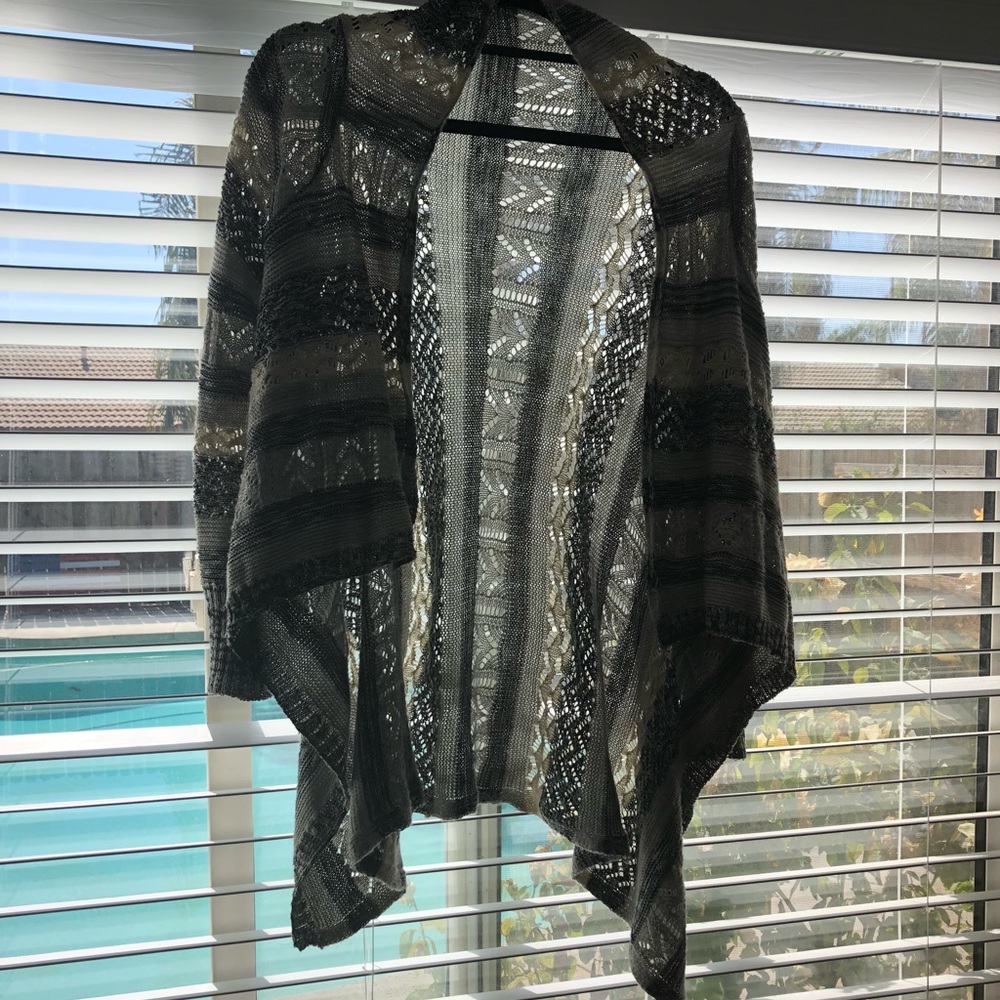 Poof Asymmetrical Sweater